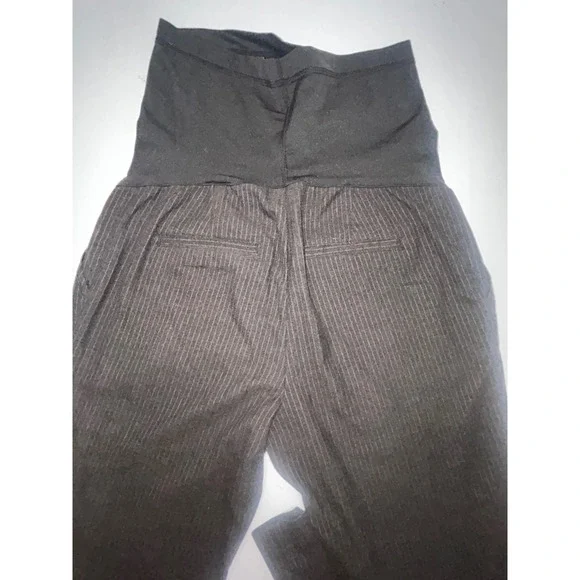 Motherhood Maternity Bundle Gray Jeans Brownish Pants Red Shirt M (8-10) - Picture 12 of 16